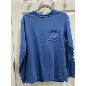 Vineyard vines Small Blue long sleeve men’s tee